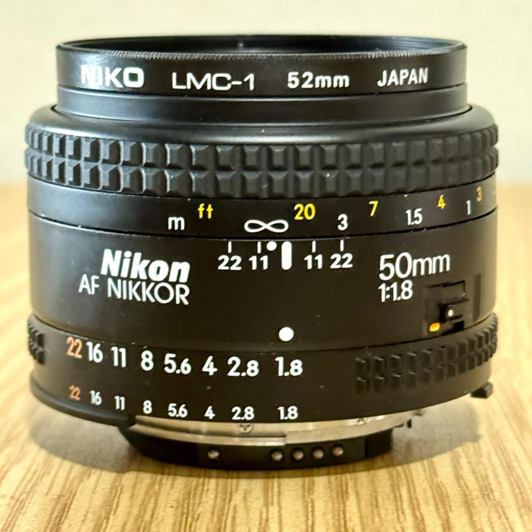 Nikon AF NIKKOR 50mm f/1.8 レンズ 単焦点レンズ