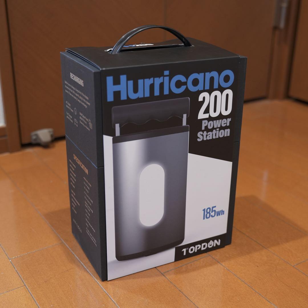 ポータブル電源 185Mh TOPDON H200