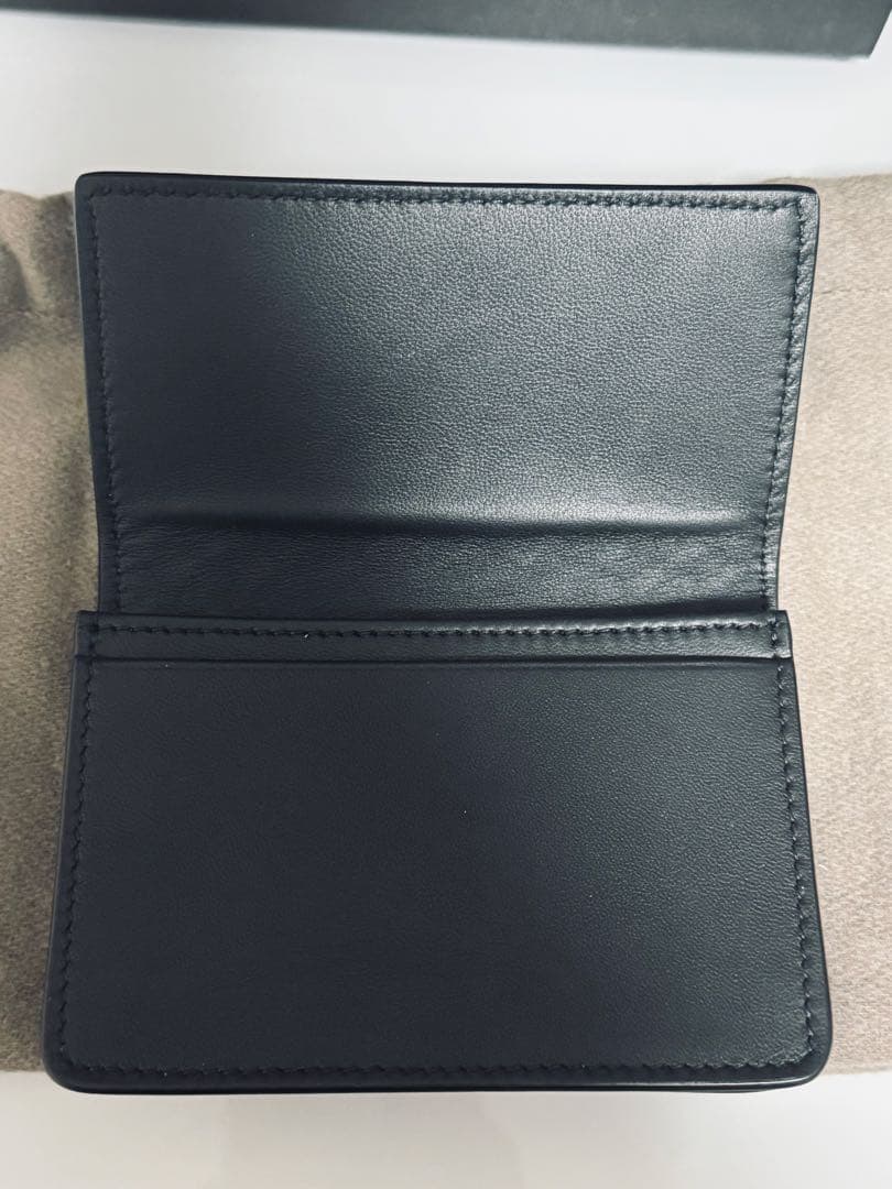 BOTTEGA VENETA イントレチャート カードケース 名刺入れ ブラック