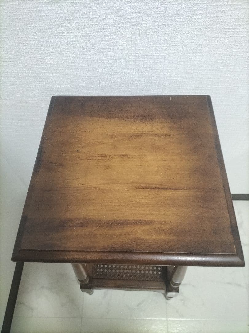 カリモク　花台　電話台　昭和レトロ