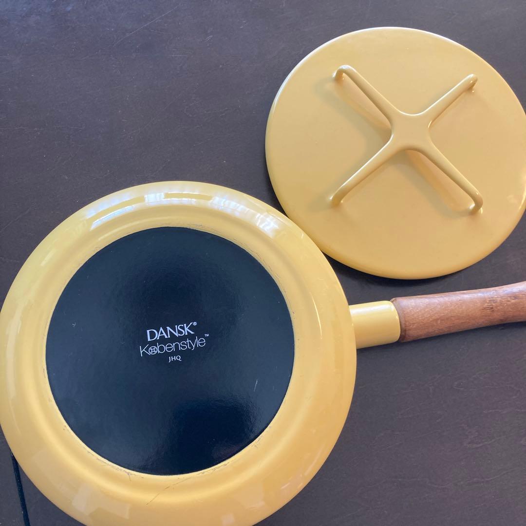 【希少 限定品】DANSK コペンスタイル 片手鍋18cm マスタードイエロー
