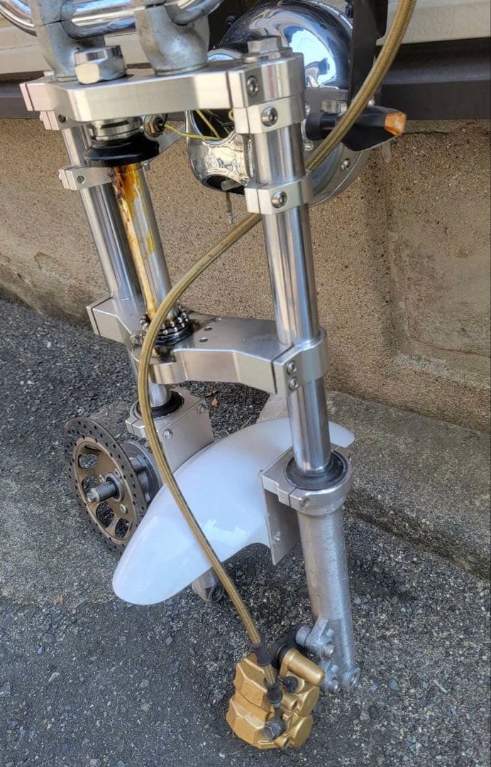 【値下げ中】モンキー フロントフォーク ディスク セット