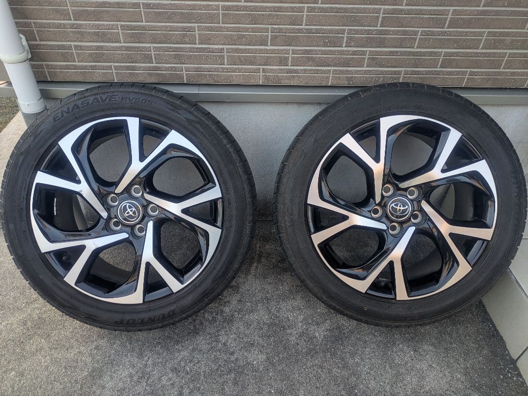 トヨタ 5スポークホイールセット 225/60R18