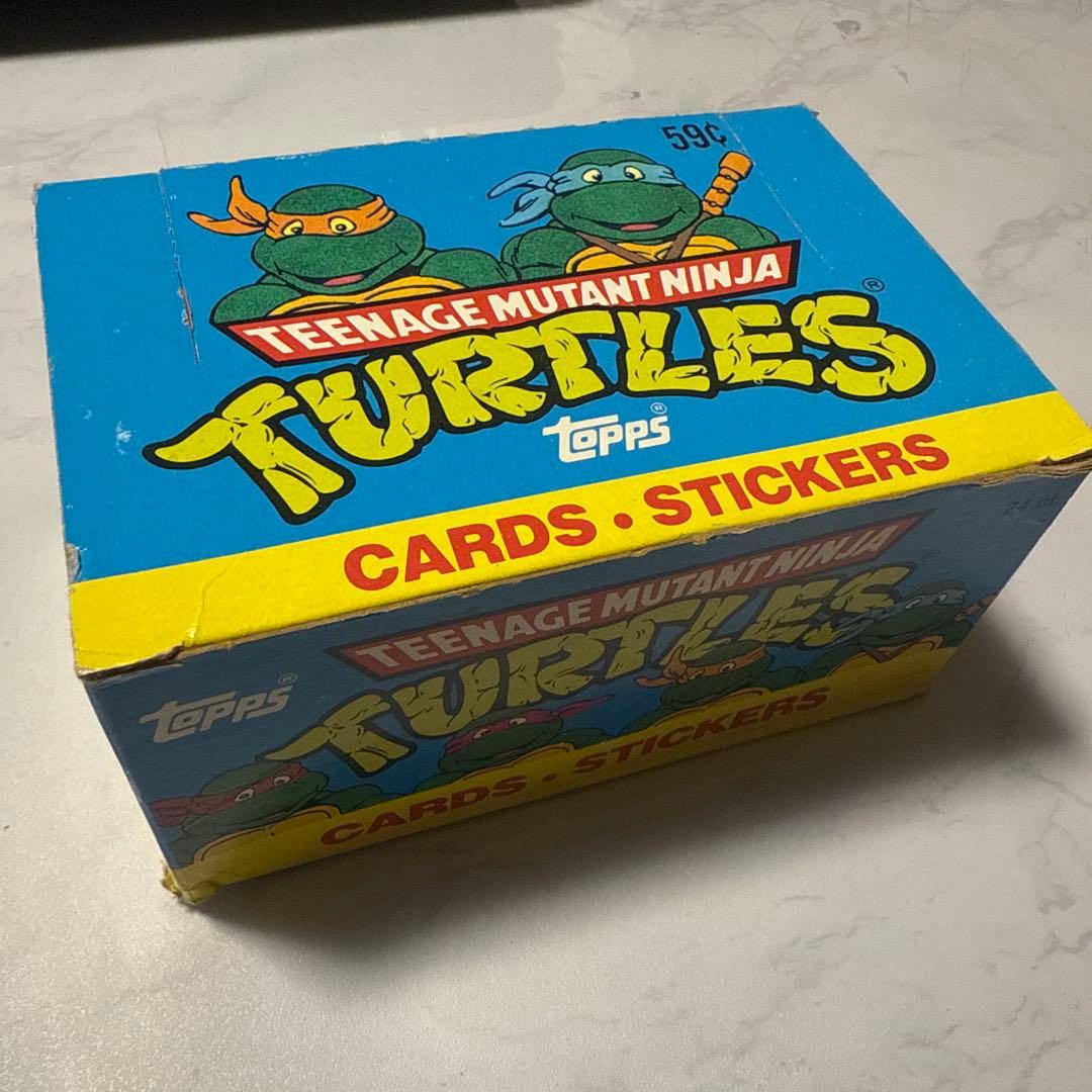 ミュータント　タートルズ　カード　ステッカー　未開封
