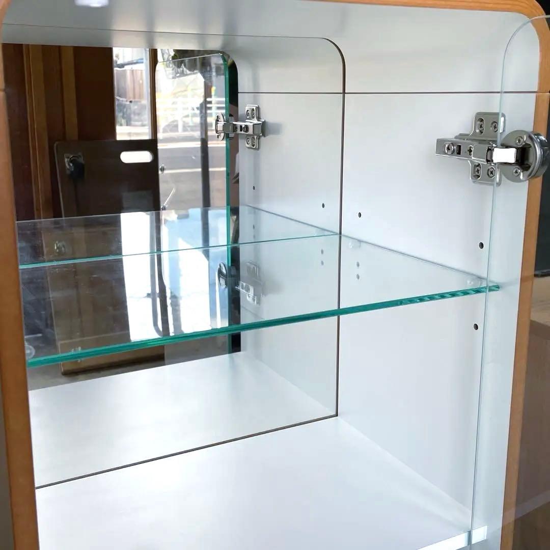 美品⭐️東谷　PT-612 ナチュラル　ガラスケース　ディスプレイケース