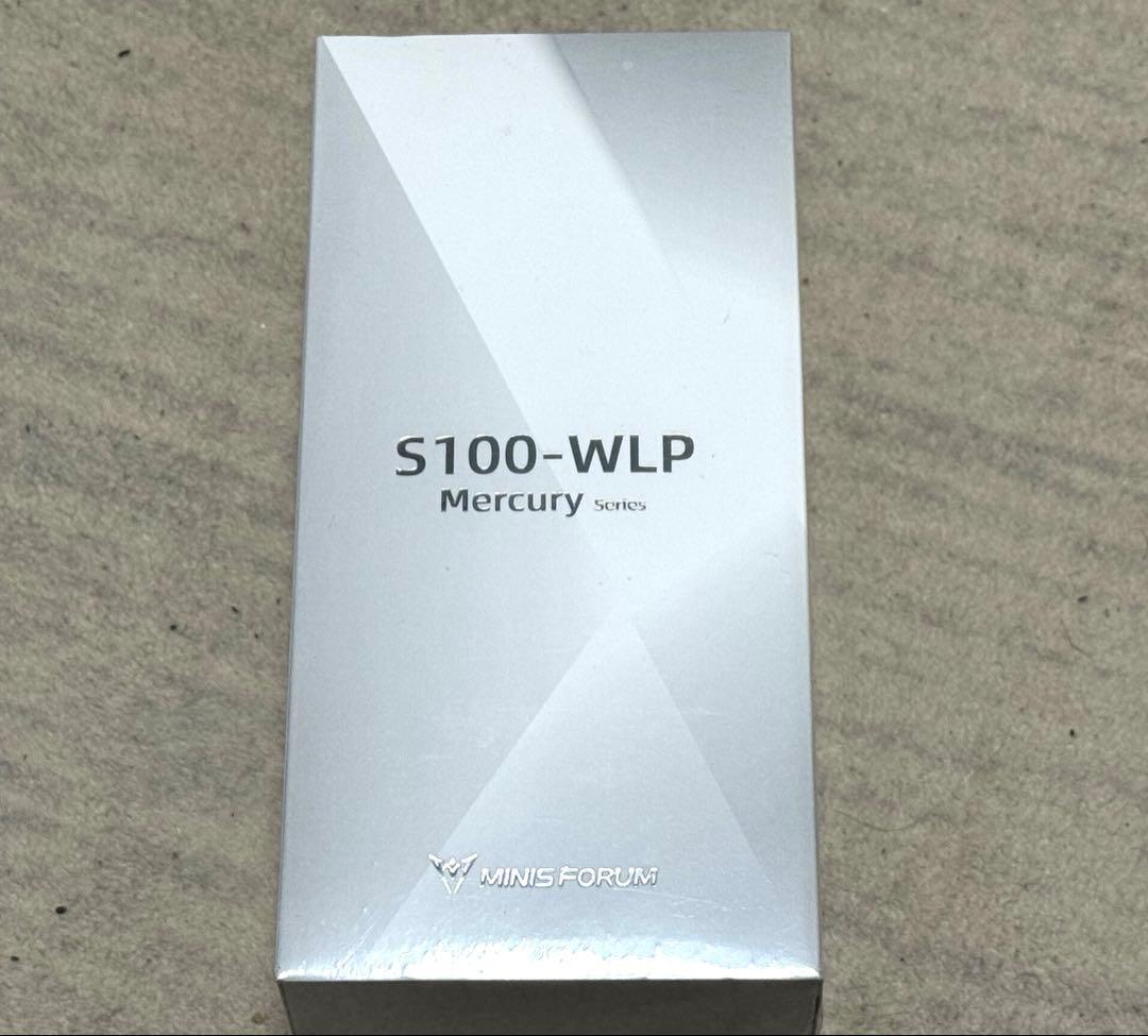 新品未開封 MINISFORUM S100-WLP ミニPC 8GB 256GB