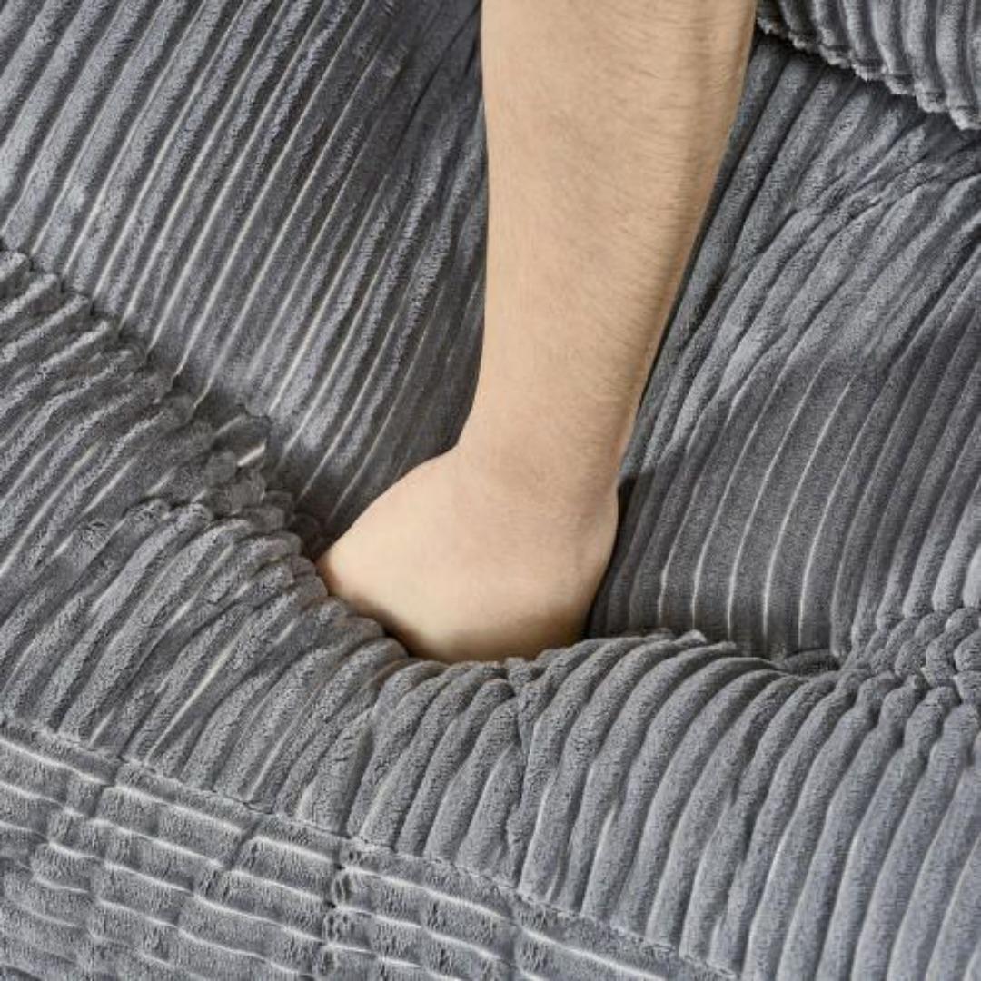 幅85cm折りたたみ ソファベッド 枕付きマットレス シュレッドフォーム多機能