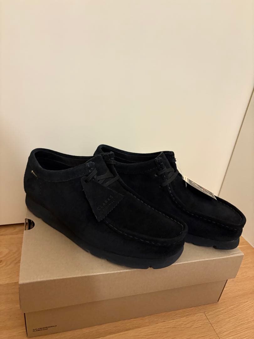 CLARKS Wallabee GTX（ブラックスエード）