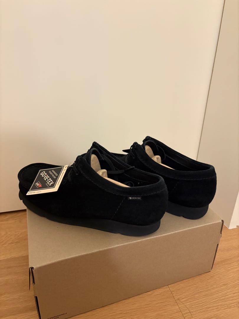 CLARKS Wallabee GTX（ブラックスエード）
