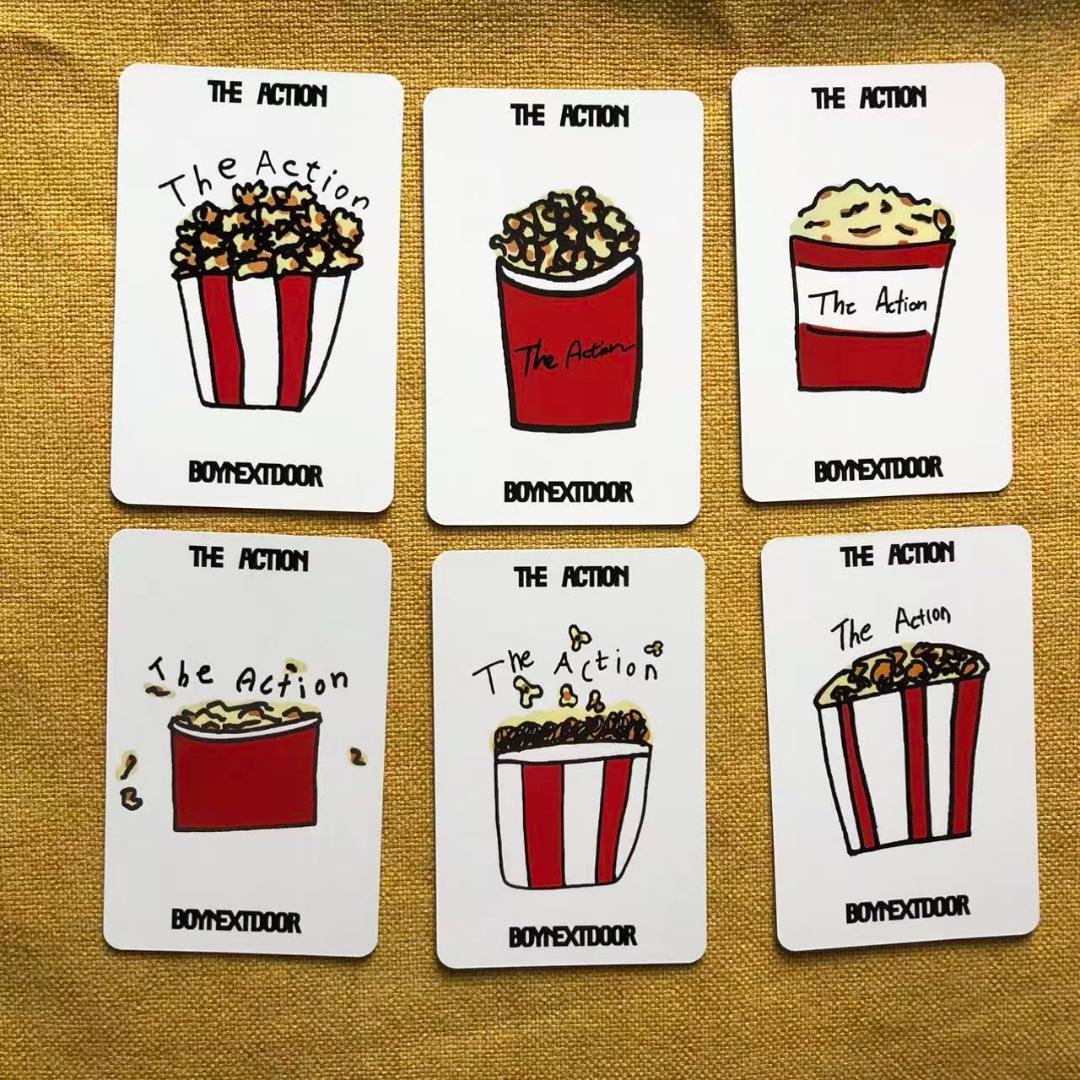 BOYNEXTDOOR 人気歌謡 The Action サノク トレカ 6枚