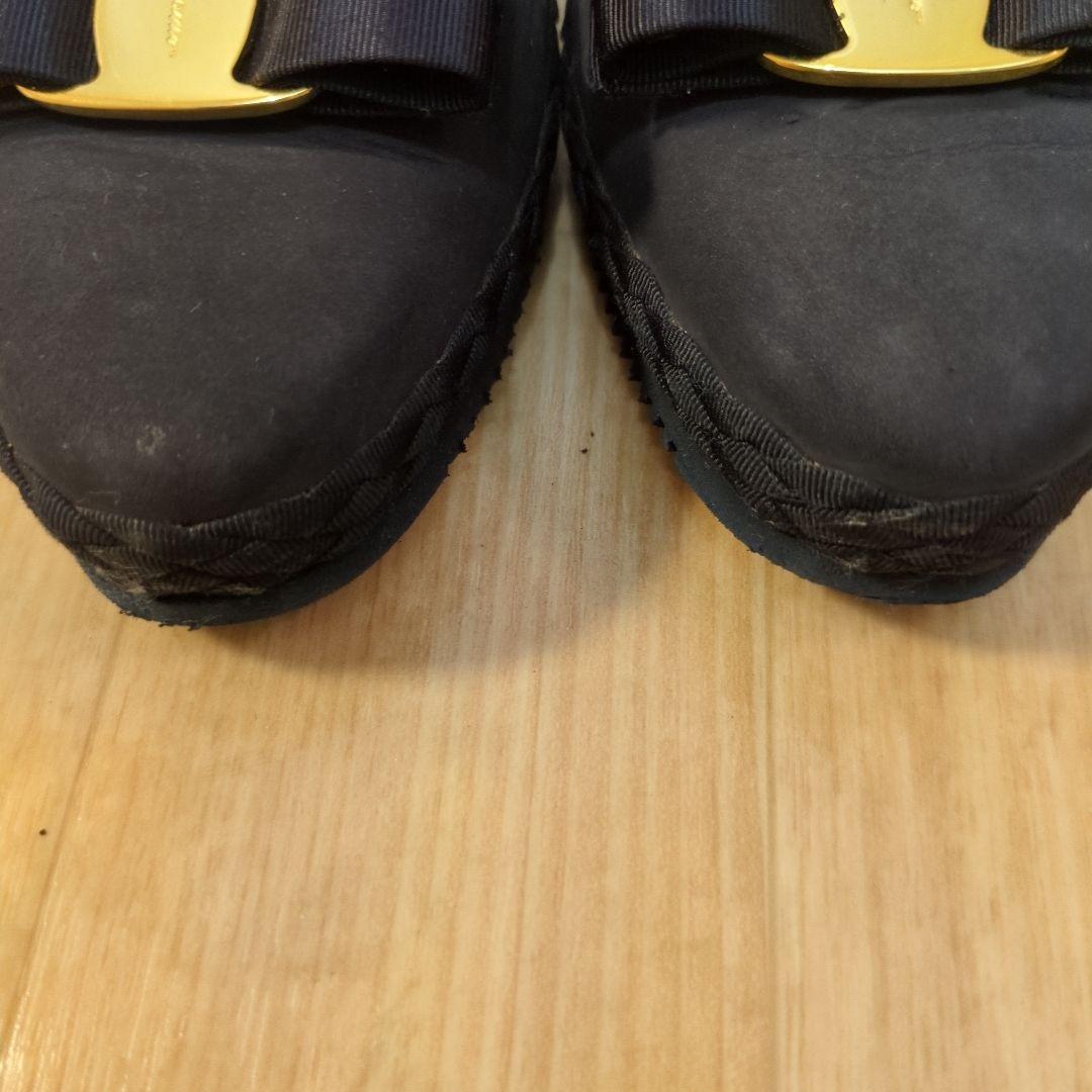 フェラガモバレエシューズ8C.25センチ