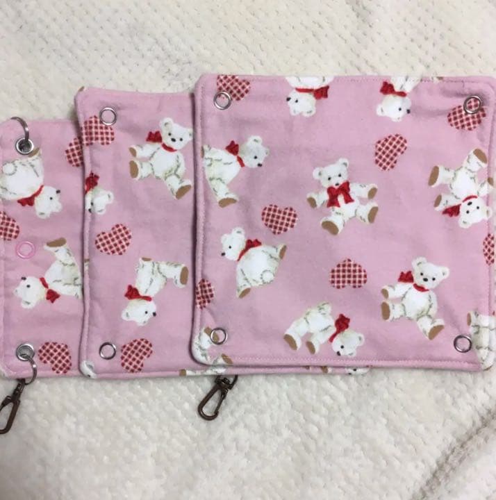 モモンガハウス（ベアー柄・ネル）   秋（冬）仕様  1900円