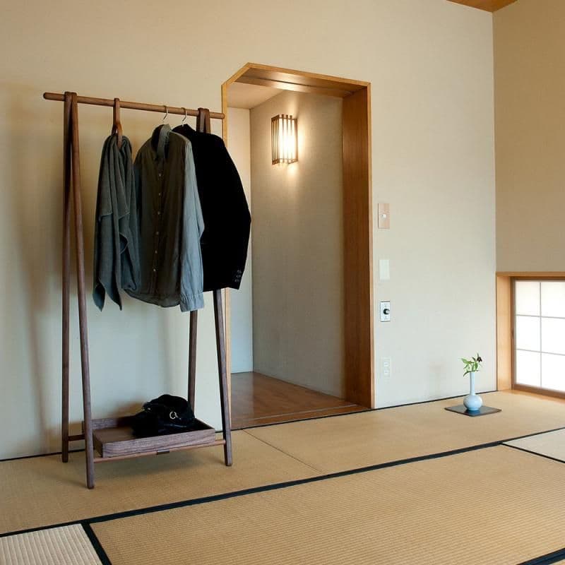 【まーる】cosine コサイン 旭川家具 折り畳み ドレスラック