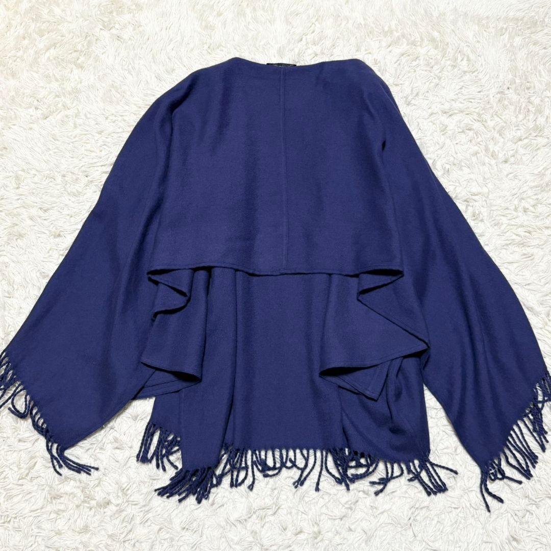 極美品 サルヴァトーレ フェラガモ ポンチョ アルパカ100% イタリア製