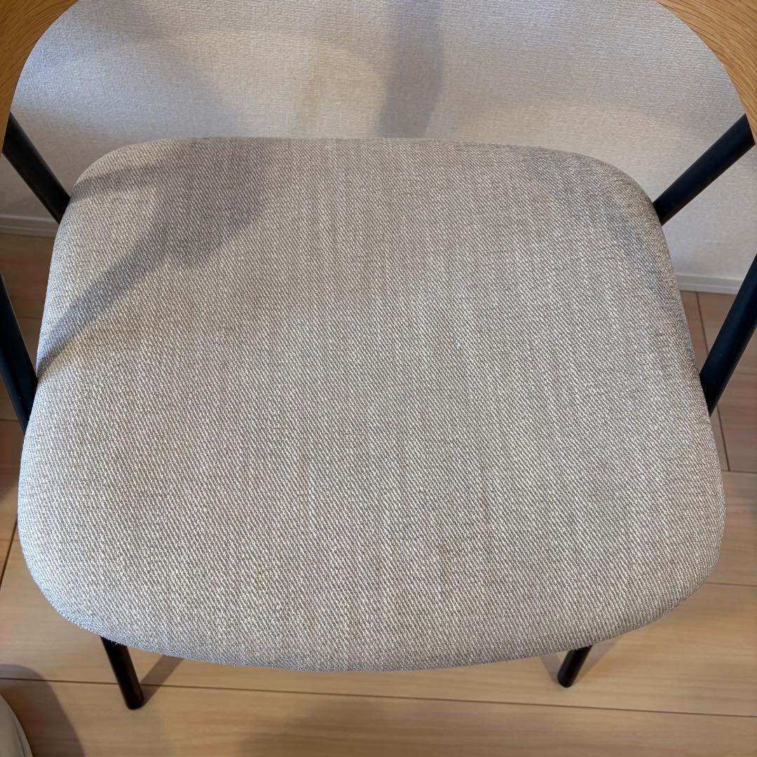 unico（ウニコ） ELEMT(エレムト)　チェア アイアン ナチュラル