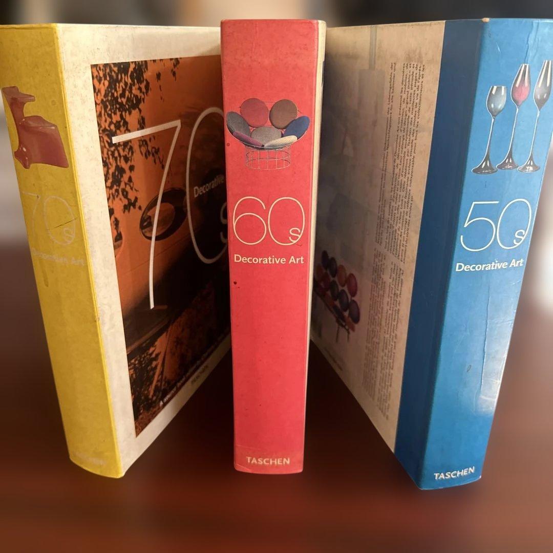 Taschen Decorative Art 50s60s70s 3冊　イームズ