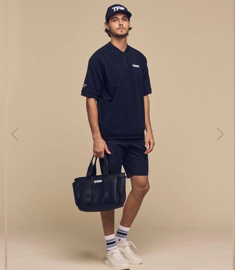 ゴルフバッグ・キャディバッグ TFW49 LUXURY LEATHER ROUND BAG BLACK