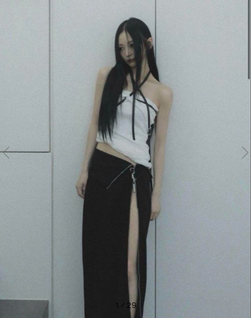 トップス Melt the lady swirl belt tops