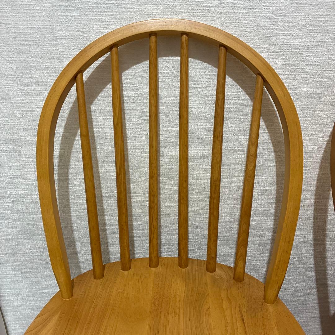 【未使用品】ウィンザーチェア　2脚セット