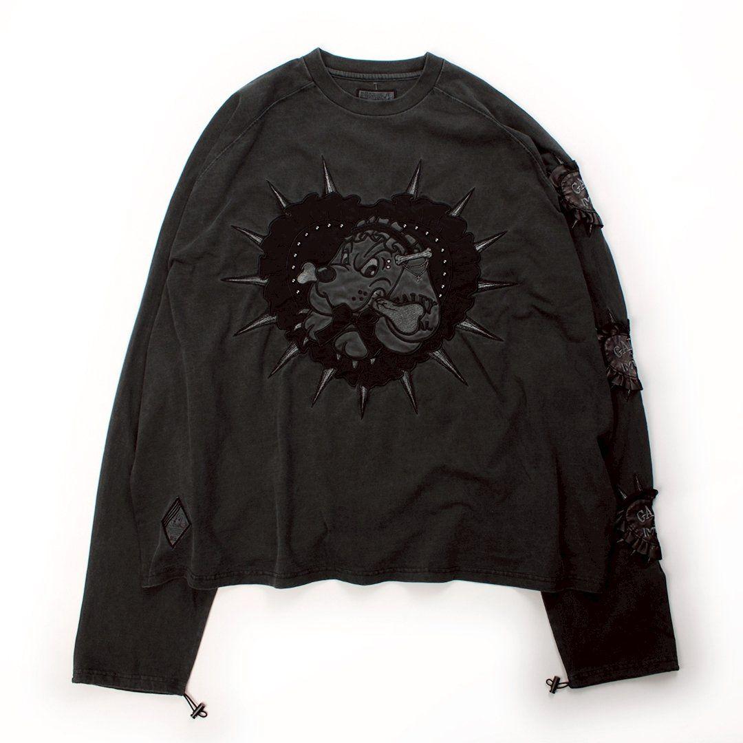 IMVAL×GALFY / Doll Dog 大萌袖 L/S TEE［INK］