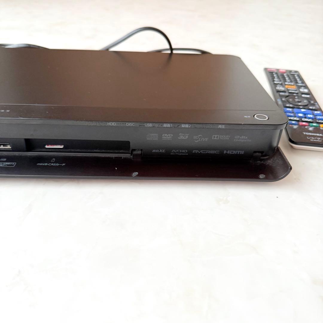 東芝 REGZA ブルーレイレコーダー DBR‑Z510／500GB／初期化済