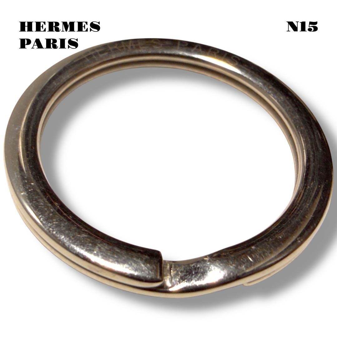 希少品！ HERMES PARIS エルメス パリ キーホルダー シルバー 銀