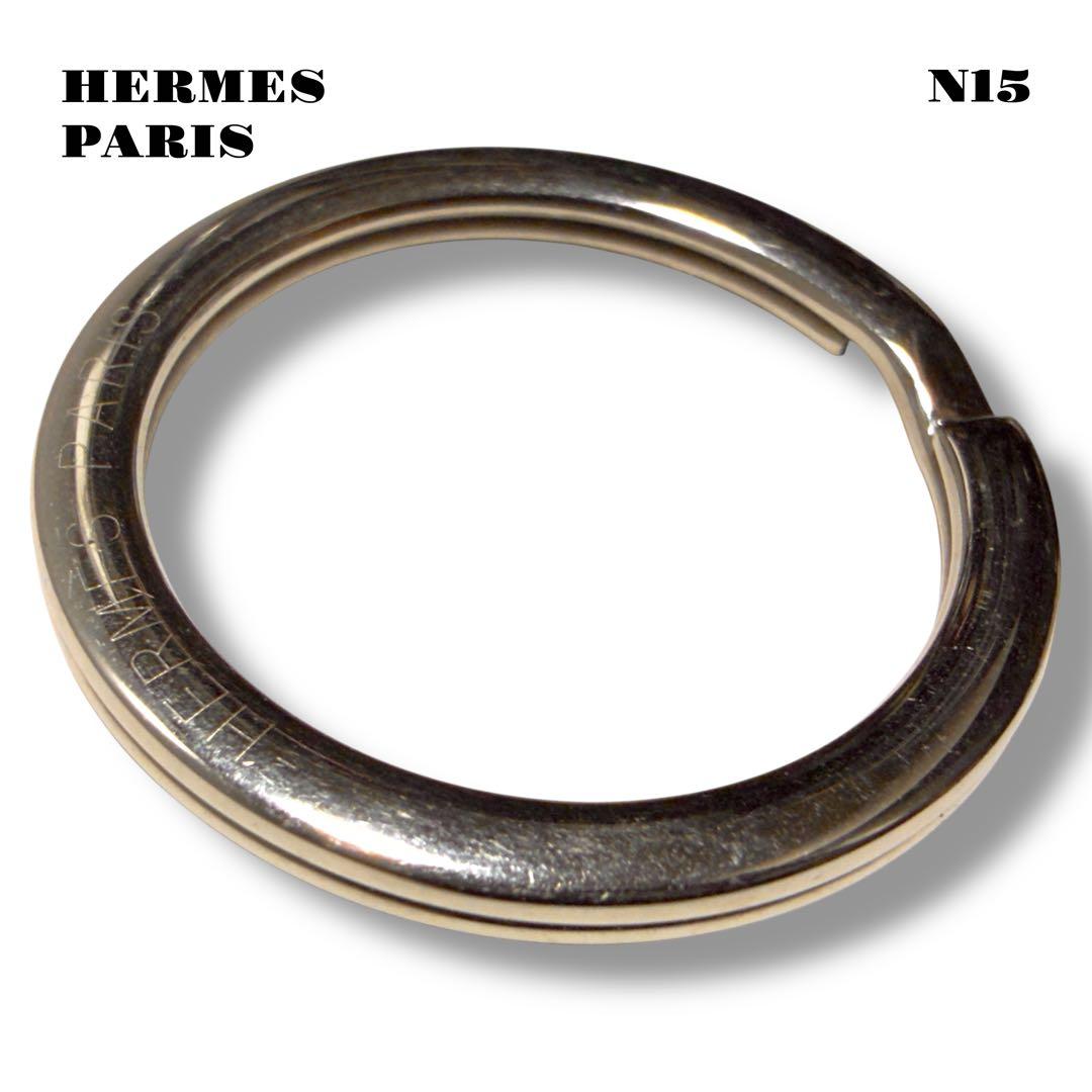 希少品！ HERMES PARIS エルメス パリ キーホルダー シルバー 銀