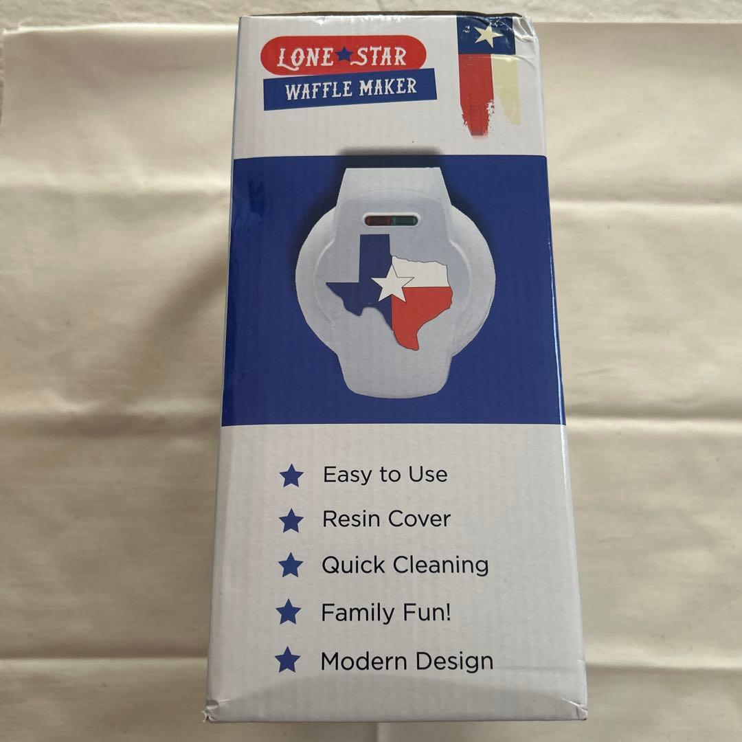 【ワッフルメーカー】テキサス州型