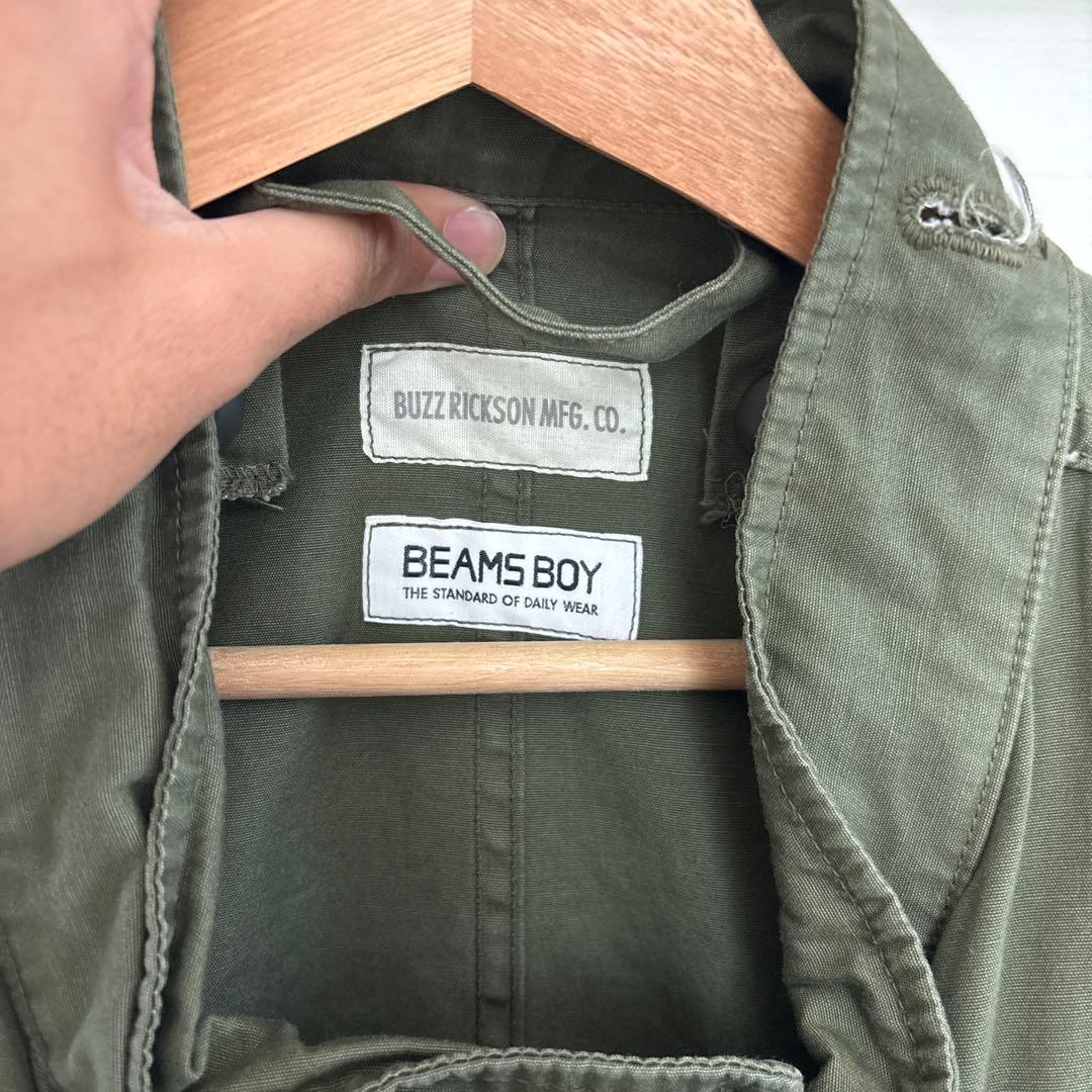 BEAMS BOY 別注　BUZZ RICKSON'S M-65 モッズコード