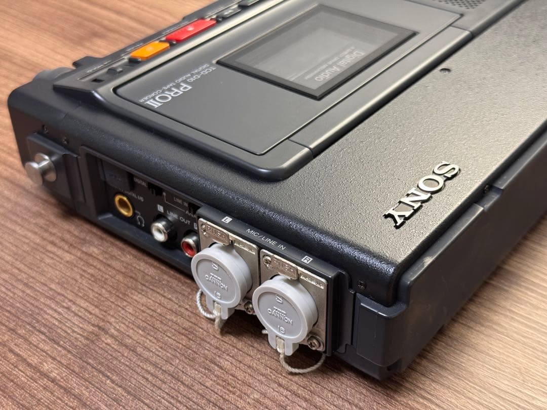 整備済 SONY ソニー TCD-D10 PRO2 デジタル デンスケケース付き