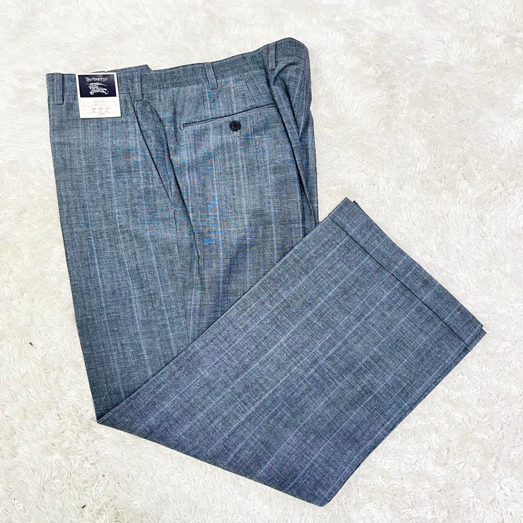 【新品】Burberry’s 麻 背抜き チェック セットアップ スーツ