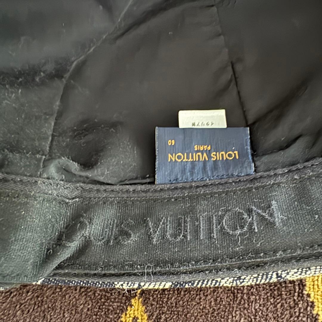 Louis Vuitton デニム風キャップ