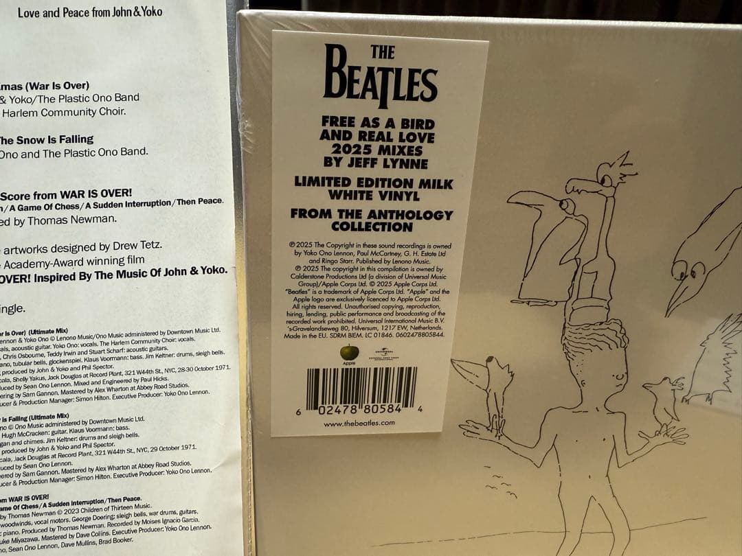 ビートルズ　ジョンレノン　限定レコード