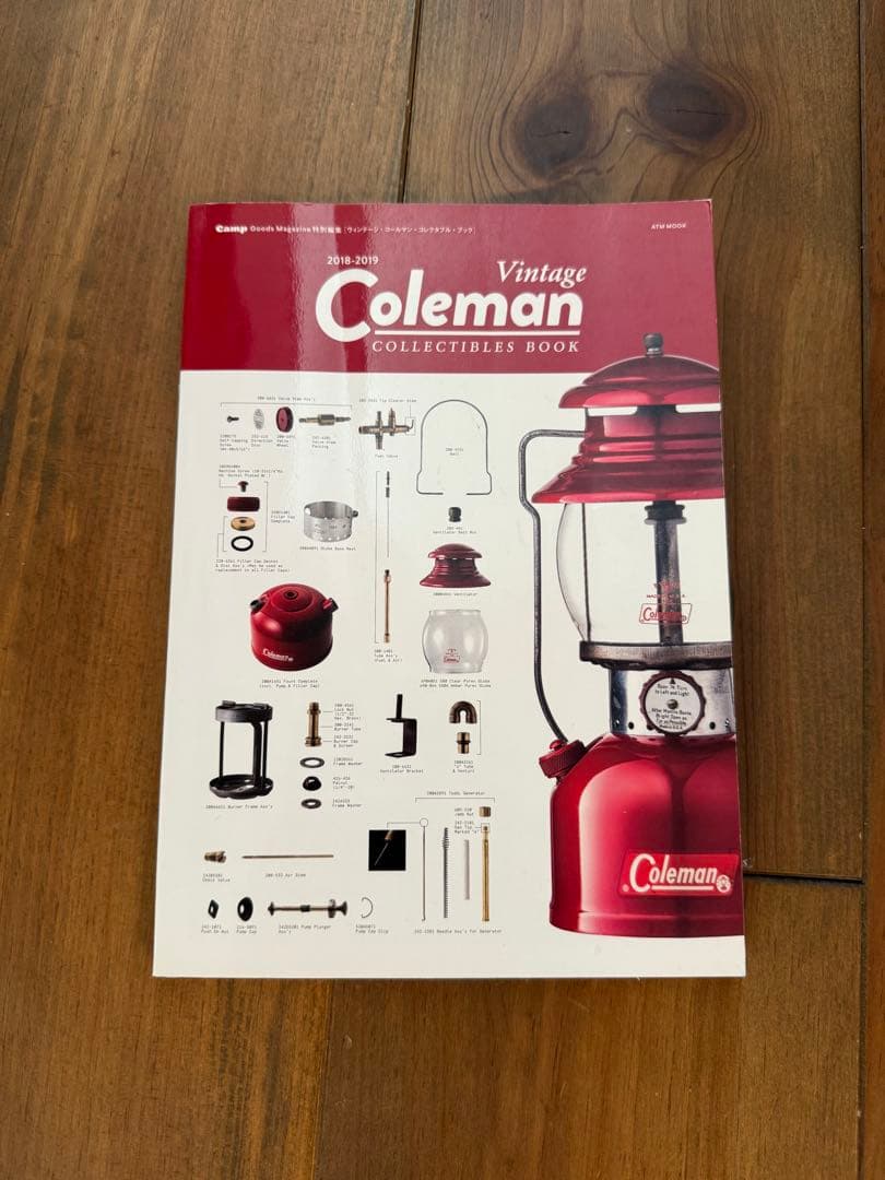 コールマンビンテージコレクタブル ブック　coleman vintage