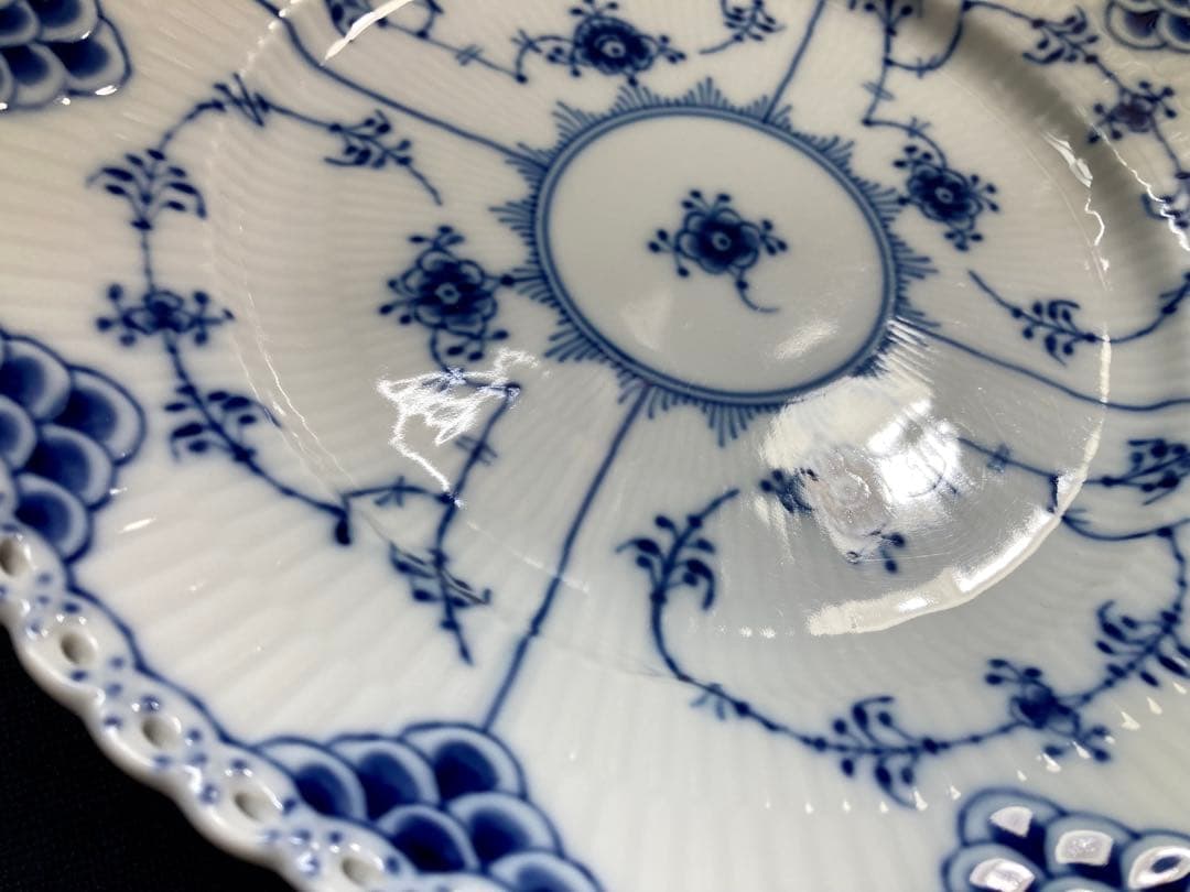 ピーちゃんママ‼️ ロイヤルコペンハーゲンブルーフルーテッドフルレース19