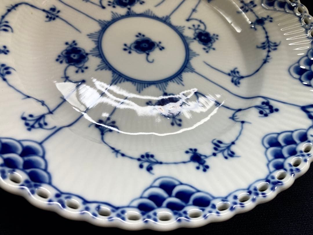 ピーちゃんママ‼️ ロイヤルコペンハーゲンブルーフルーテッドフルレース19