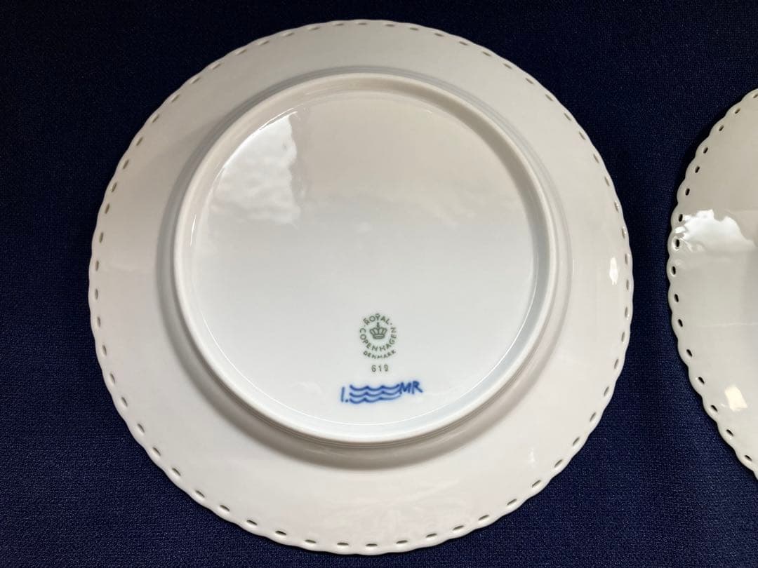 ピーちゃんママ‼️ ロイヤルコペンハーゲンブルーフルーテッドフルレース19