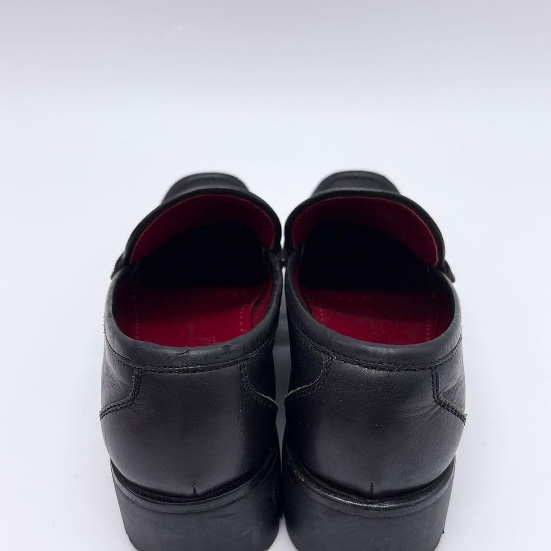 Ferragamo フェラガモ ガンチーニ ヒールローファー ブラック