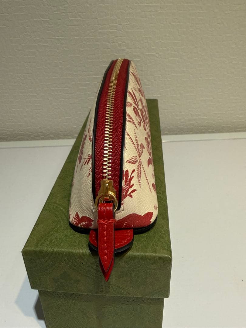 ♡GUCCI♡ 新品同様！花柄ペンケース　付属品完備