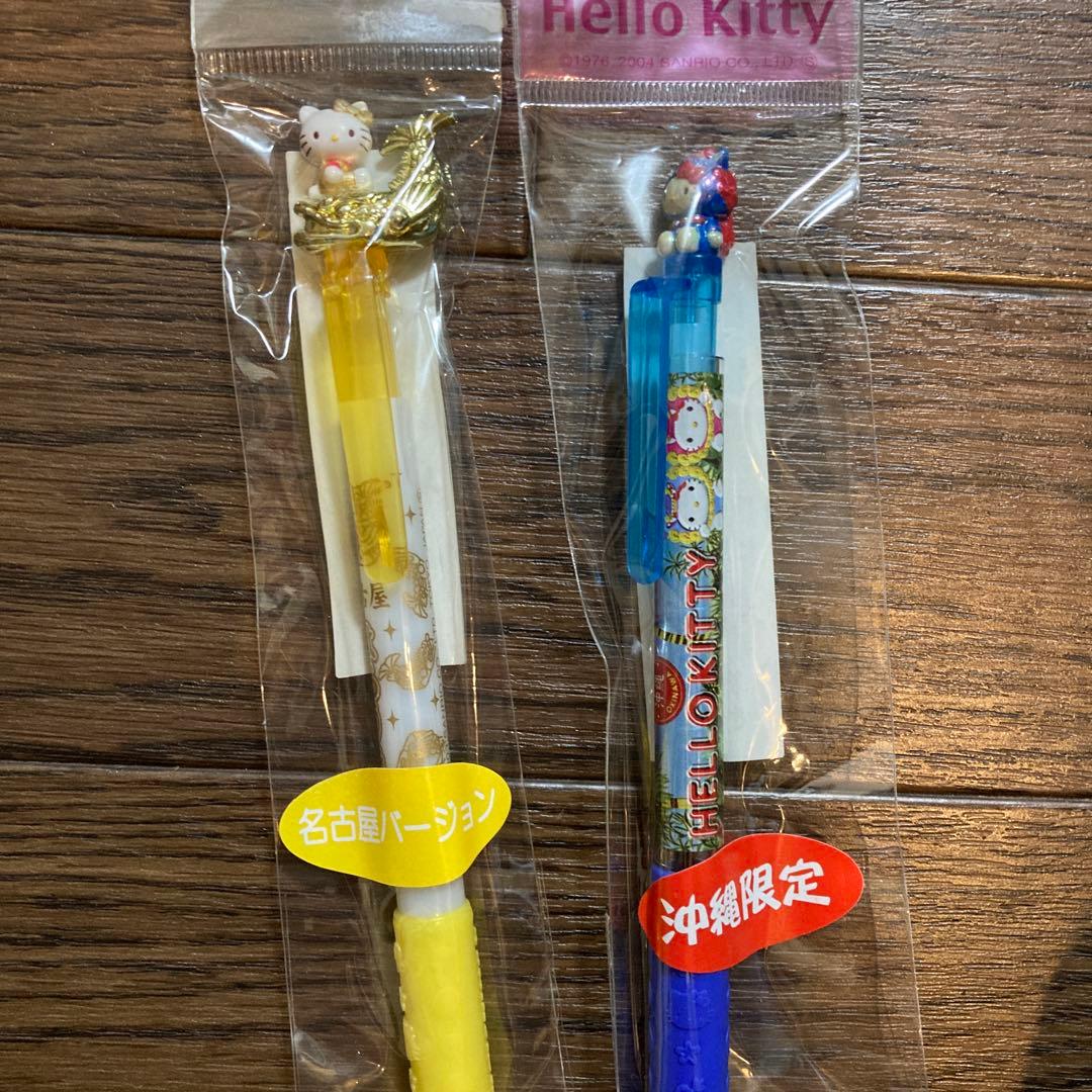 ご当地　ハローキティ ボールペン シャープペン　12本