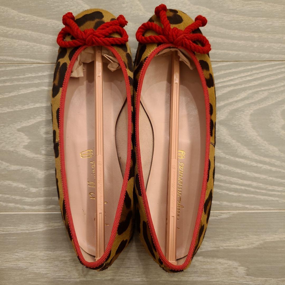 PrettyBallerinas レオパード柄 バレエシューズ　美品