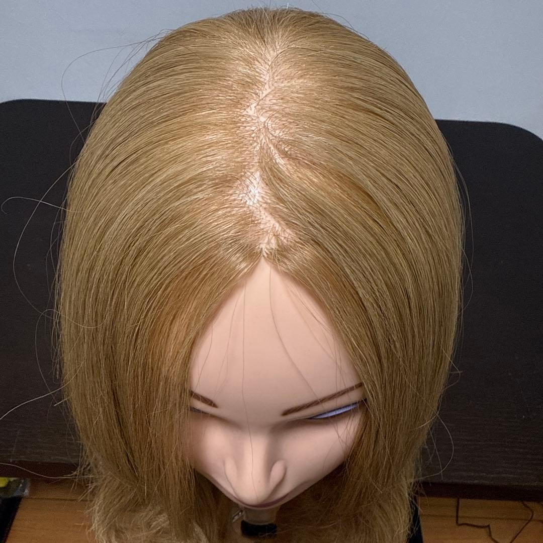 NBAA アップウィッグ ブロンド マネキン　スタンドクランプセット