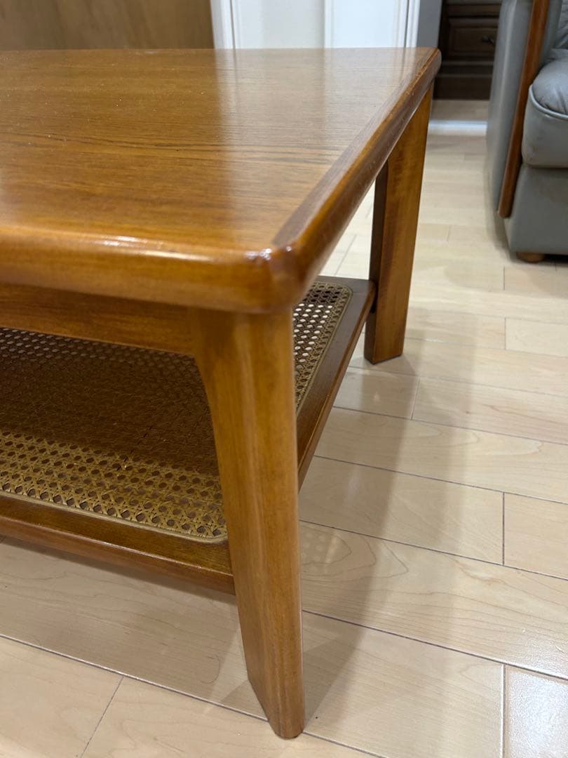 カリモク家具 karimoku リビングテーブル センター ローテーブル 籐