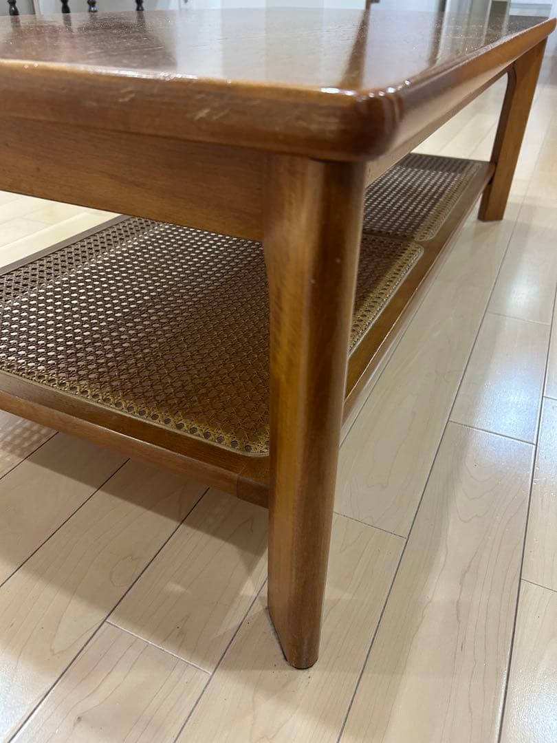 カリモク家具 karimoku リビングテーブル センター ローテーブル 籐