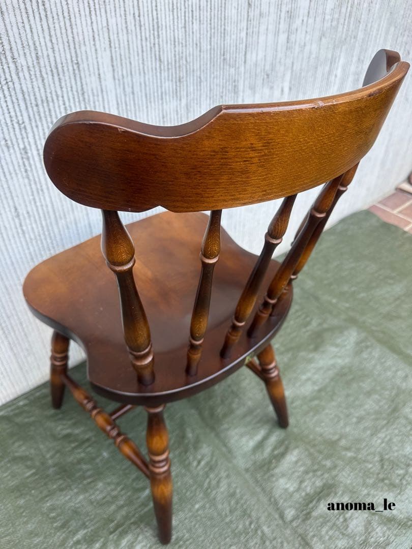 【ダイニングチェア】2　飛騨産業　キツツキ　穂高　スティックバック　ウィンザー