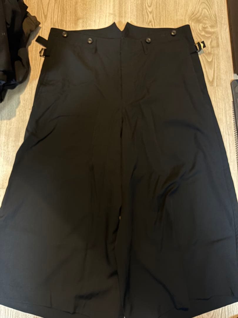 yohji yamamo 18aw サスペンダーパンツ　sz2