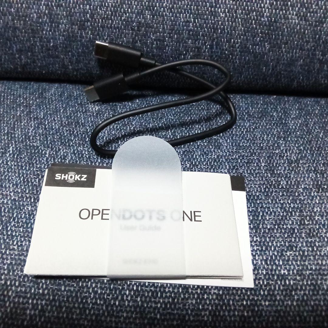 M SHOKZ OPEN DOTS ONE ブラック イヤーカフイヤホン