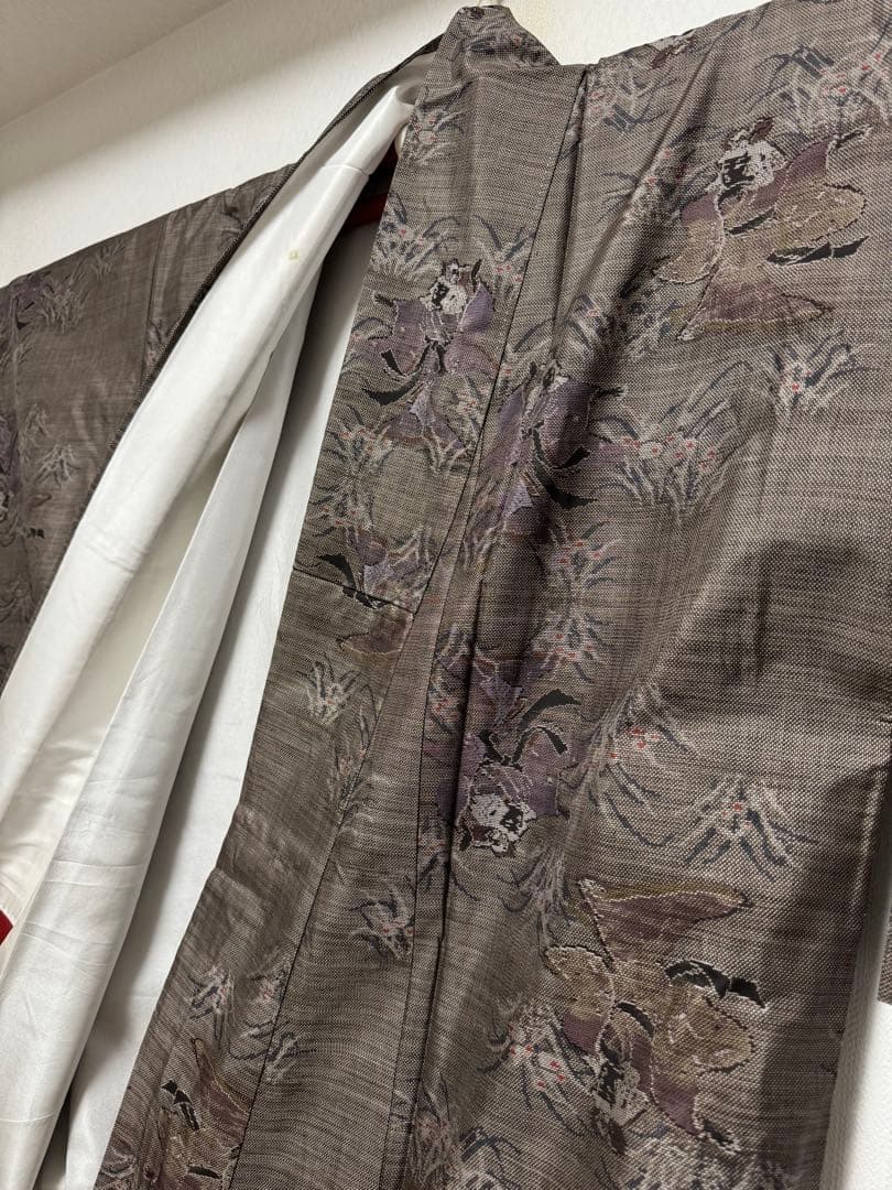 【極上】「都喜ヱ門」本場奄美産大島紬「極上片ス12マルキ」「舞い童子」