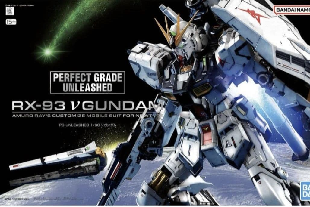 新品未開封 　pg unleashed 1/60 νガンダム