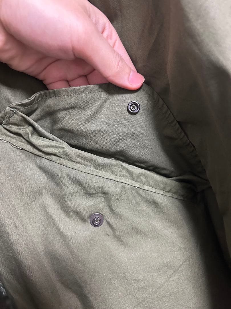 米軍放出品・状態最良　M65フィッシュテール ライナー付